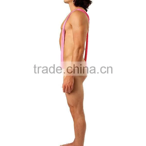 Borat Mankini Thong Swimsuit (Luminous Pink) photo-2