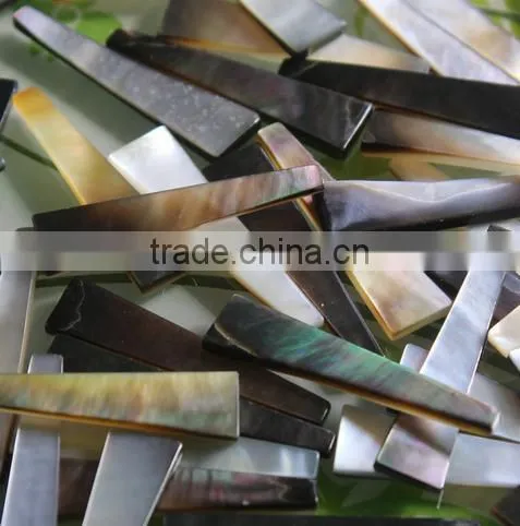 Diy Trapezoid Long Natural Shell Charms Jewelry Accessories High End Natural Shell Jewelry Components for Necklaces and Earrings photo-4