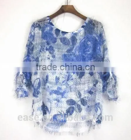 European Lady Loose Fashion Sweater photo-4