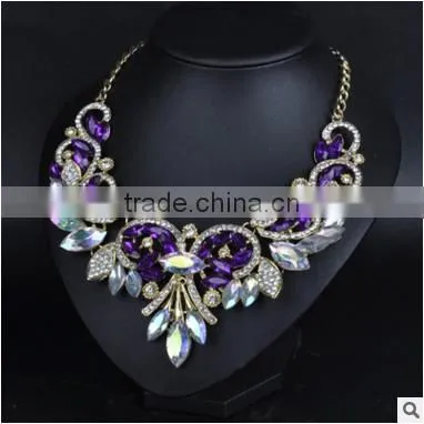 F20002N European Style Top Selling Classical Diamond Necklace photo-2