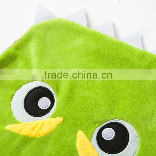 ShiJ Tail Crocodile Blanket Children Sleeping Bag Green photo-3