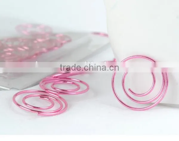 Planner Paper Clip Round Shape Clip Stainless Steel Plating Planner Accessories photo-3