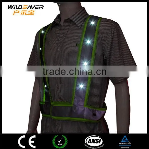 New Design Led Fluorescence Vest /industrial Safety Clothing photo-3