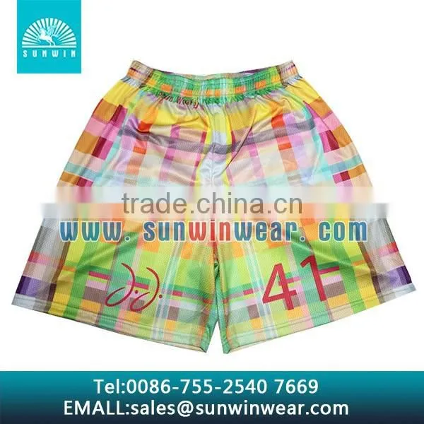 2015 New Design Tight Fit Beach Shorts Sublimation photo-5
