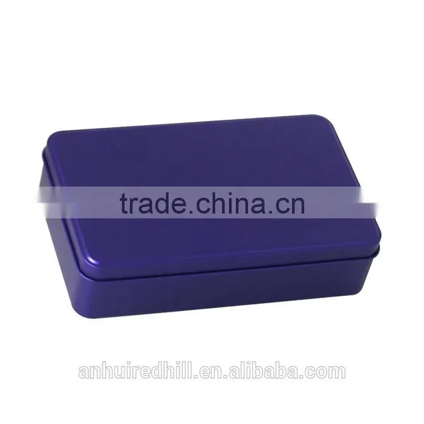 Factory Custom Printed Decorative Rectangle Tin Box photo-3