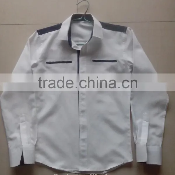 Latest Design Men's Long Sleeve Dress Shirt photo-3