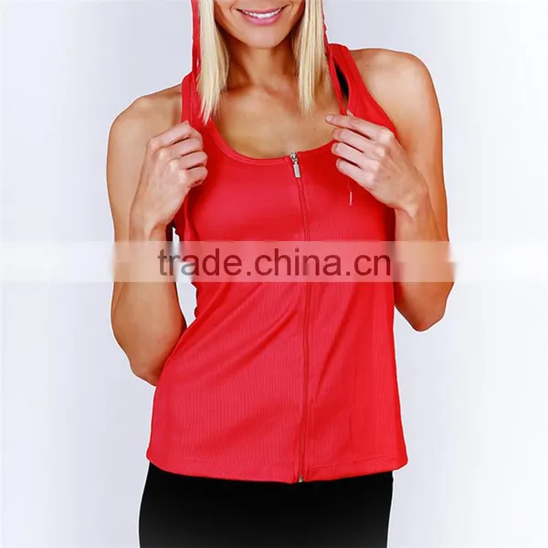 2016 Guangzhou Colorful Fashion Latest Women 100% Polyester Zipper Ladies Long Tops For Leggings photo-2