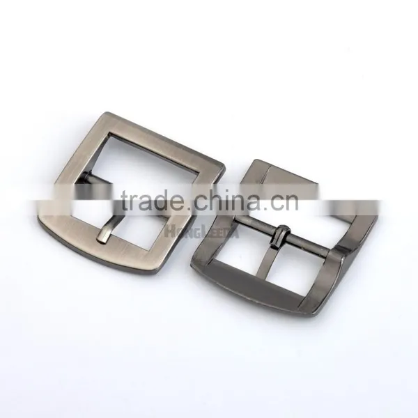 25mm 1inch Square Metal Alloy Buckle Pin Belt Bag Buckle High Polish Black Nickle Brush Color Craft Accessories BK-013 photo-2