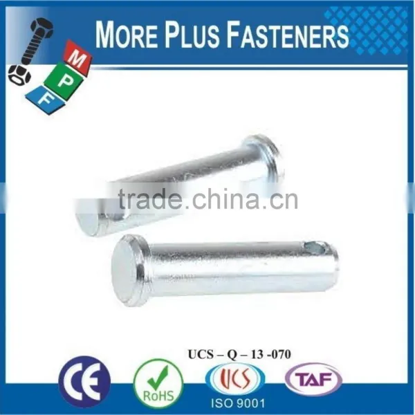 Made In Taiwan Clevis Pins Adjustable Bright Zinc Plated Steel Plain Finish photo-4