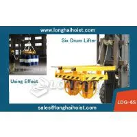 Forklift Drum Clamp,China LONGSHENG Brand,Six Drum photo-3