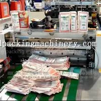 Stand Up Pouch 2lines Bag Making Machine