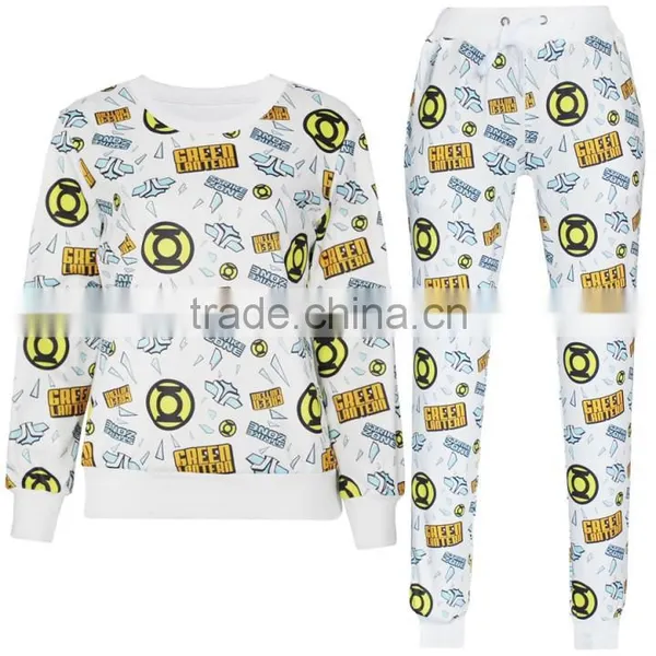 2017 Fashion Women Tracksuit Sports Sweatshirts and Pants Wholesale photo-2