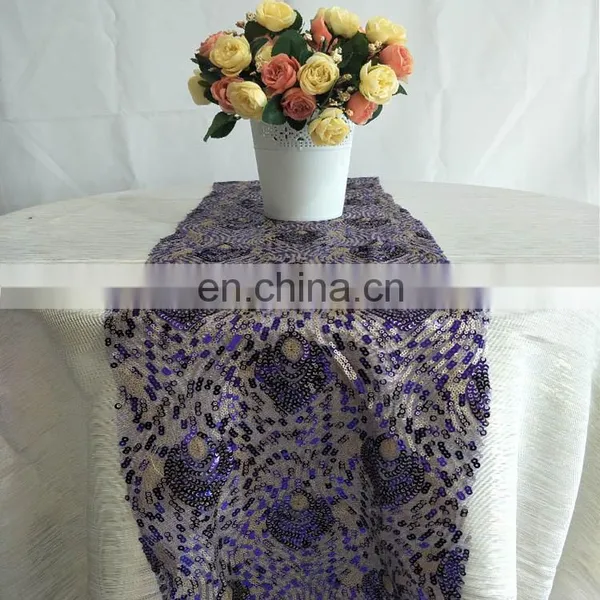 Sequin Shining Swirl Table Runner Popular in Dubai photo-2