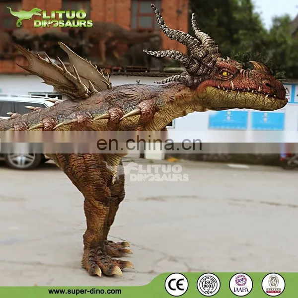 Life Size Dinosaur Hidden Legs Dinosaur Costume New Creature photo-3