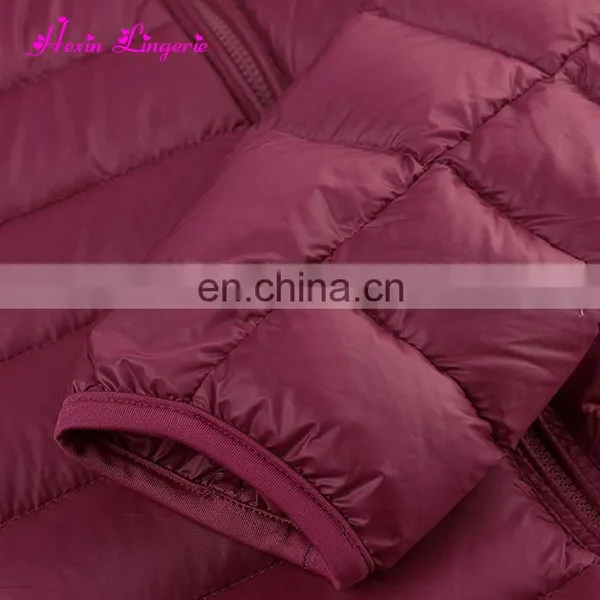 Bulk Stocks Women White Duck Light Weight Packable Down Jacket For Winter photo-5
