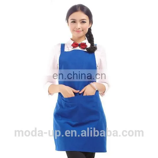 Plain Cotton Vest Apron for Women photo-4