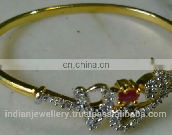 CZ Bracelet Jewelry Manufacturer, Cubic Zirconia Bracelets Jewellery Exporter photo-4
