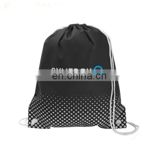 PG009 Logo Imprinted Customized Promotional Gifts Drawstring Bag photo-5