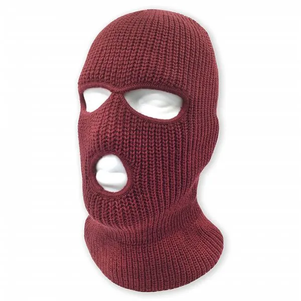 Custom Wholesale Balaclava Face Protection Outdoor 3 Hole Face Ski Mask w Flap photo-4