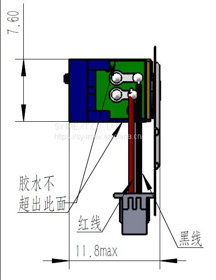 MX-SU-050 Mechanical Infrared Thermal Imaging Shutter, Flag Type Freeshipping , No MOQ Limited photo-2