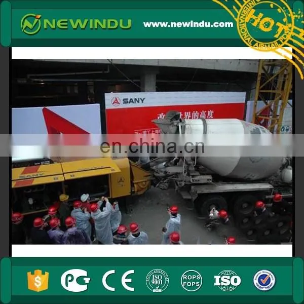 SANY 85 Cbm/h Mobile Diesel Cement Concrete Trailer Pump Machine HBT8018C-5S photo-4