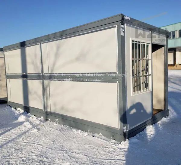 China Ready Made Portable Prefab Folding Container House photo-3