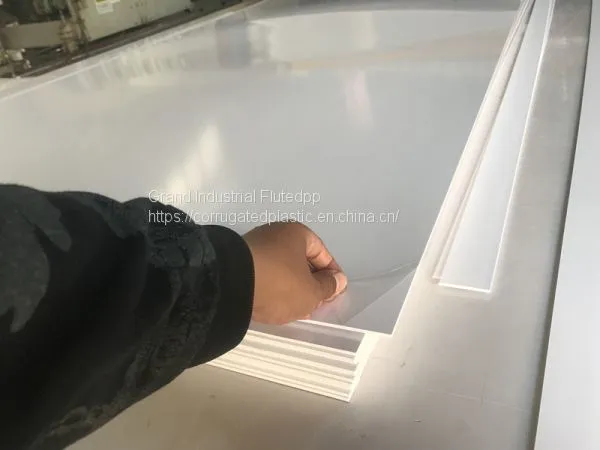 PVC Foam Sheet With Clear PE Film