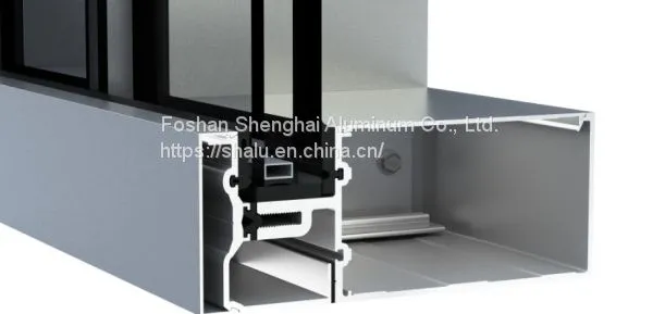 Aluminum Profile for Curtain Wall Insulation Board Accessories Aluminum Window Frames photo-2