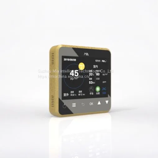 Smart Ventilation Controller HRV/ERV Digital LCD Thermostat Acrylic Touch Screen for Fresh Air System Home Office photo-3