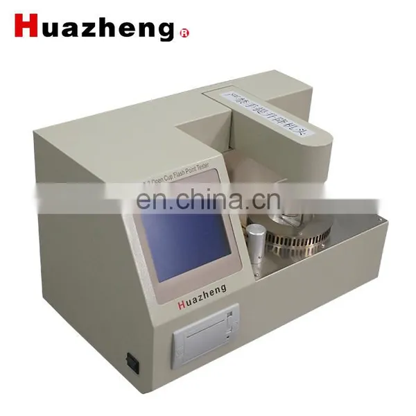 LCD Screen Flash Point Testing Equipment Diesel Open Cup Flash Point Tester photo-3