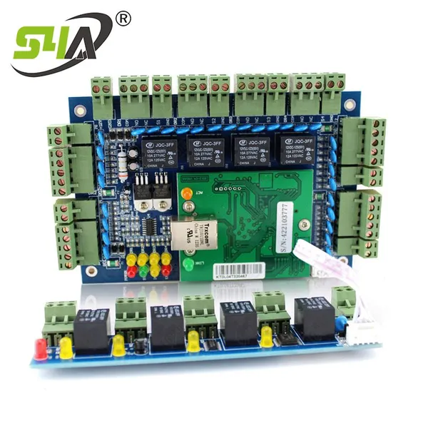 Network Four-Door Access Controller Panel Support APP/4G/Web-server With Free Software photo-4