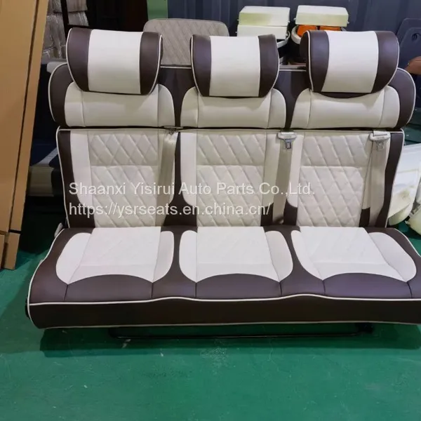 RV Luxury Bed Motorhomes Three People Bed Seat For Vip Van for RV MPV Motorhome Campervan Caravan Car Trailer