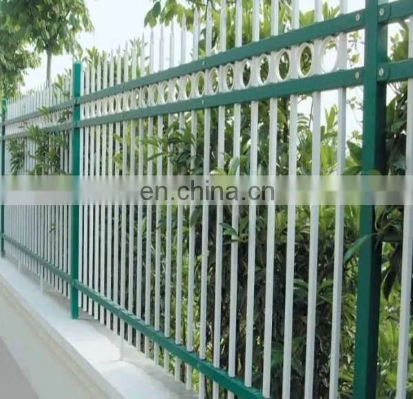 Hign Quality Metal Fence Wrought Iron Cheap Fence for Garden/house/factory/school photo-5
