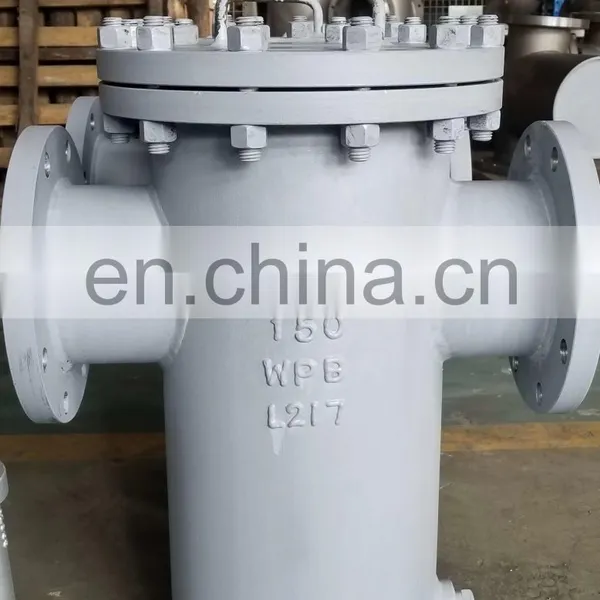 Basket Strainer Stainless Steel Carbon Steel Welded Body Flange Connection 6INCH 150LB photo-2