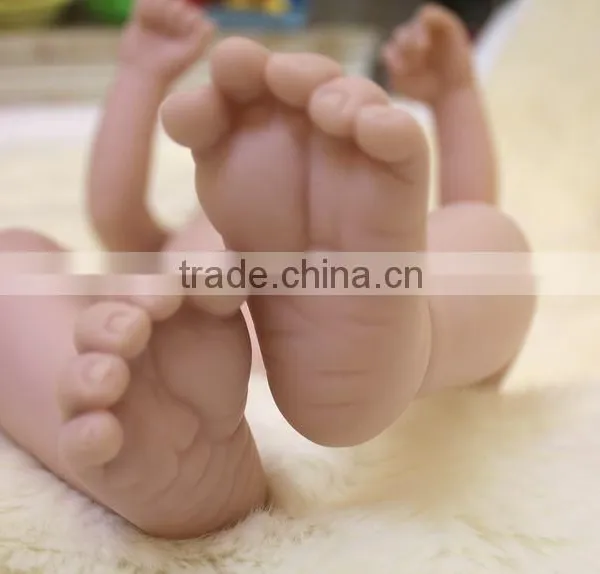 Newest Full Body Vinyl Silicone Baby Reborn 22 Inch Silicone Reborn Baby Dolls Molds photo-3