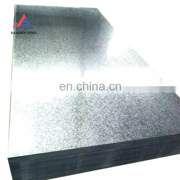 Hot Dip G235 Galvanized Steel Sheet G90 Zinc Coating Galvanised Plates photo-5