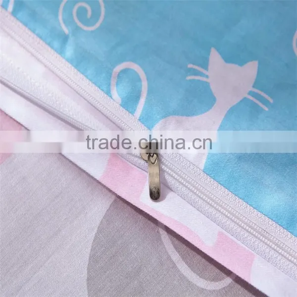 High Quality 100% Cotton Animal Printed Cartoon Bedding Sets Kids Queen Size Bed Sheets photo-5