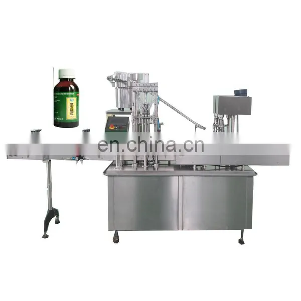 Oral Liquid Used Bottle Syrup Filling Machine For Sale photo-4