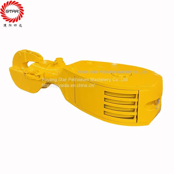 Sell Oilfield Well Drilling Rig Part Drilling Floor Equipment Wire Rope Lifting Device Traveling Block and Hook photo-4