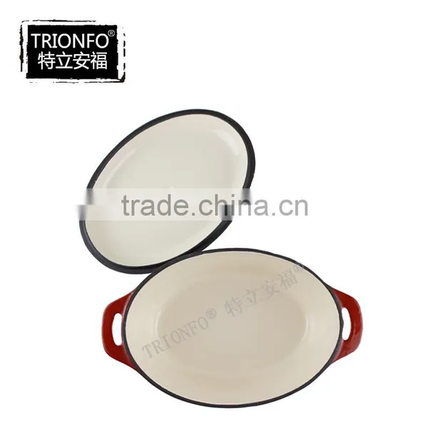 FDA Approved Color Enameled Cast Iron Cookware TR1007 photo-2