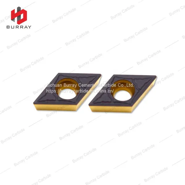 DCMT11T304-PM Carbide Turning Insert With Bi-color CVD Coating for Steel photo-2