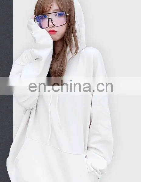 RTS New Fashion Autumn Winter Casual Women's Oversized Hoodies Sweater Shirt Workout Fitness Sports Long Sleeve Tops photo-4