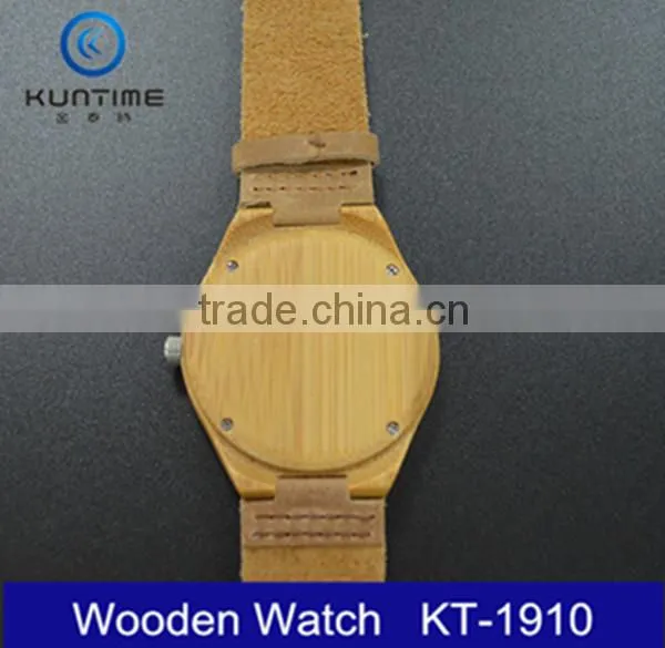 Factory Sale Leather Wooden Watch Bulk Buy From China photo-6