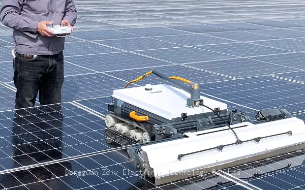 Robot De Limpieza Paneles Solares Solar Panel Cleaner Robot Price Solar Energy Solar Farm photo-2