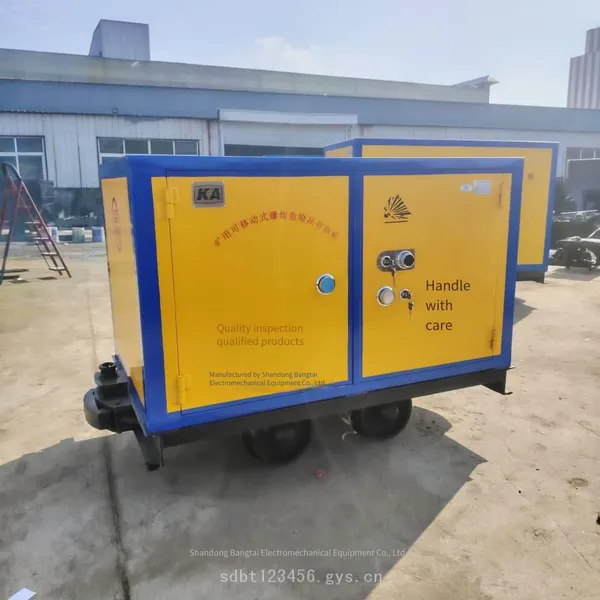 Underground Explosive Transport Vehicle, Model Btjd - 001 Explosives and Ammunition Transport Cabinet, Explosive Vehicle With 600mm Gauge