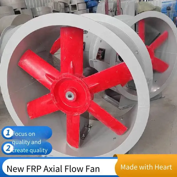 Frp Fiberglass Low-noise Axial Flow Exhaust Fan, Wall-mounted, Side Wall Ventilator, Anti-corrosion Material photo-3