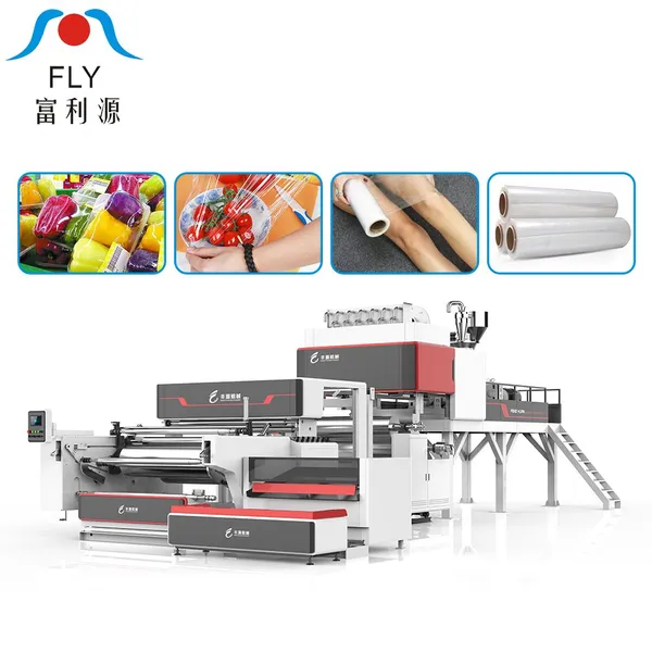High Capacity Energy Saving Easy Operate FLY 2000MM PE Stretch Film Machine Cast Stretch Film Machine Stretch Film Production Line