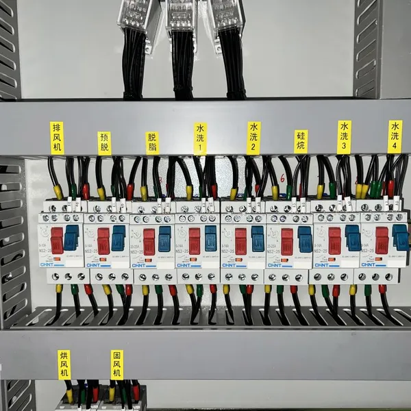 Electrical Control Cabinet for Automated Welding Production Line with PLC Interface