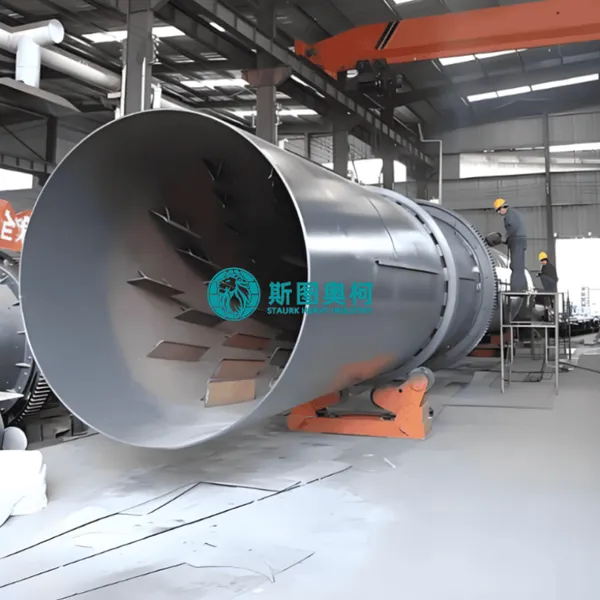 Rotary Dryer for Tree Bark Thermal Drying 60 Tpd photo-5