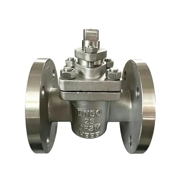 【Venda Direta de Fábrica de Válvulas de Plugue com Flange em Aço Inoxidável de Alta Qualidade】

